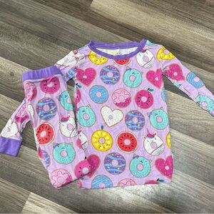 Little Sleepies Lavender Donut Dreams Two-Piece Pajamas 3T